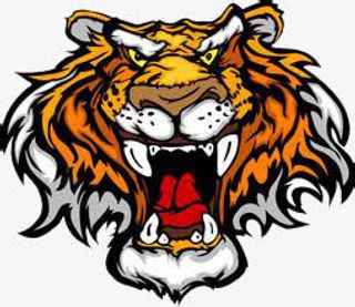 卡通凶猛老虎免抠