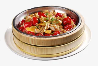 美味木桶泡椒牛蛙免抠