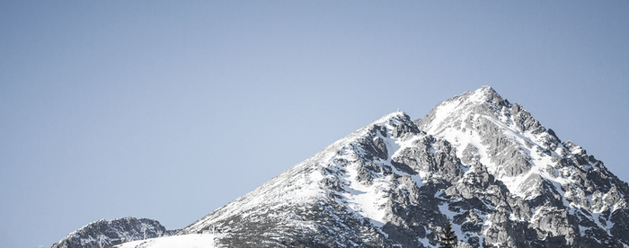 冬天雪山高清