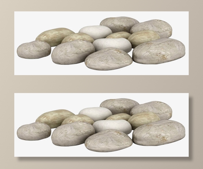 一堆鹅卵石免抠