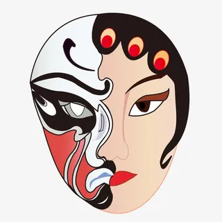 京剧脸谱免抠
