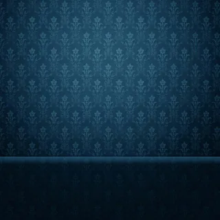 简约蓝色渐变花纹背景高清