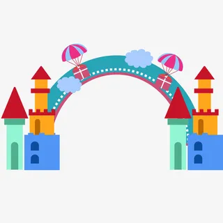 儿童节门头免抠