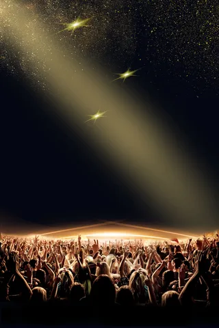 黑色创意欢呼秋季新品海报背景高清