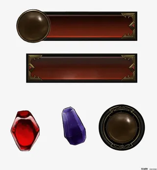 游戏装饰元素免抠