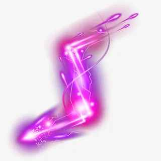 紫色放射光效免抠