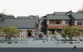 北京四合院免抠