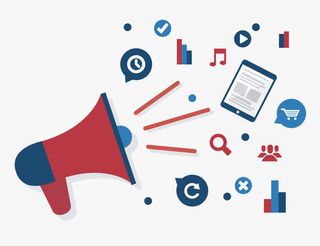 矢量精美互联网媒体传播元素免抠