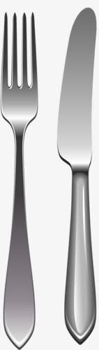 刀叉免抠手绘/卡通卡通元素