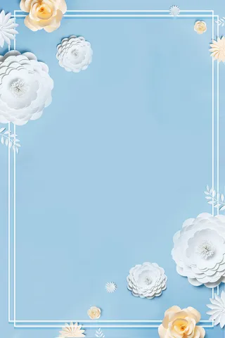 高端护肤品化妆品立体花背景高清另类其他背景