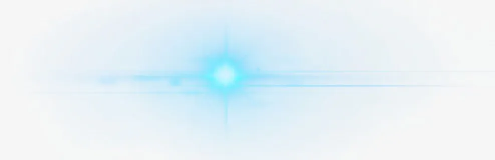 蓝光光晕光团特效免抠