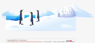 南极海报背景素材