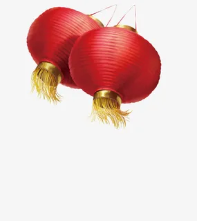 大红灯笼免抠