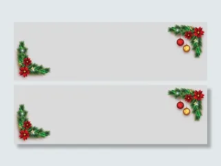 圣诞冬季背景（1920*587）高清