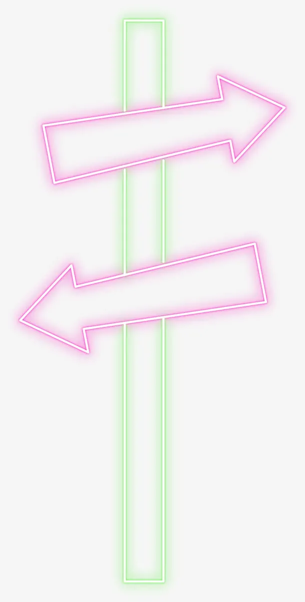 箭头指示免抠标签元素