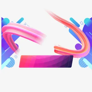 双12海报装饰免抠