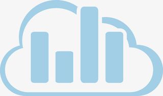 云端数据矢量图标免抠