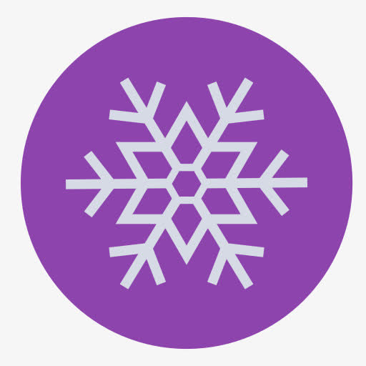 雪花紫色底纹图片免抠