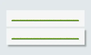 草地分割线免抠