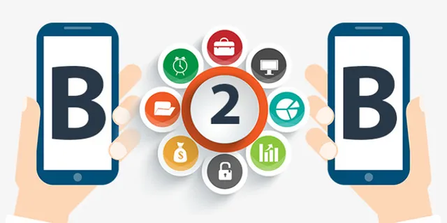 B2B电子商务免抠