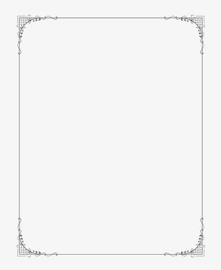 欧式花框边框免抠