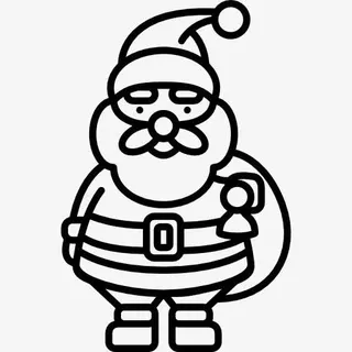圣诞老人图标免抠