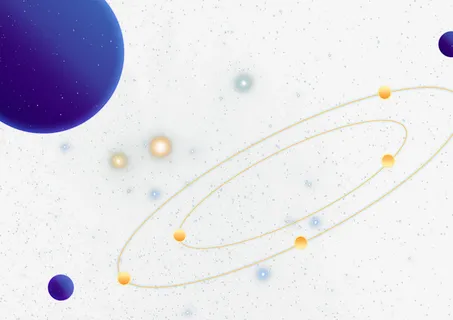 梦幻星空星轨星系夜空素材免抠