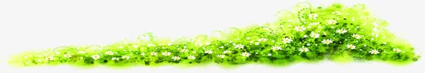 合成创意绿色的草地效果免抠
