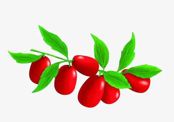 红色枣子免抠