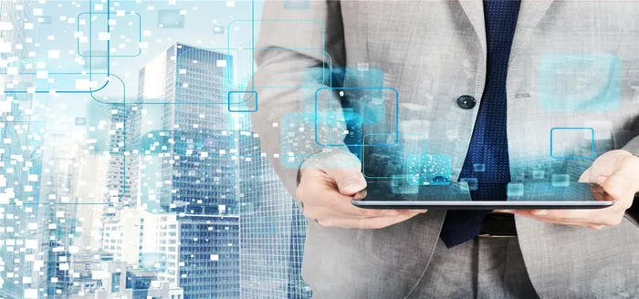 现代高科技商务海报背景高清