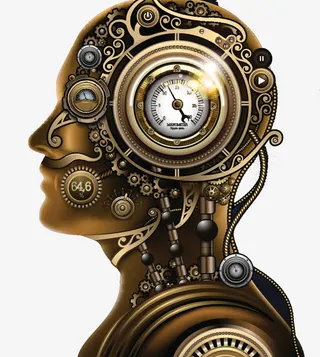 金属齿轮机器人免抠