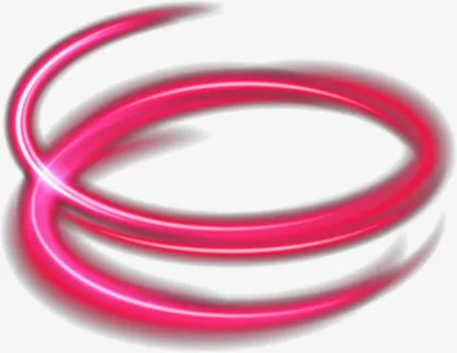 梦幻红色炫光免抠