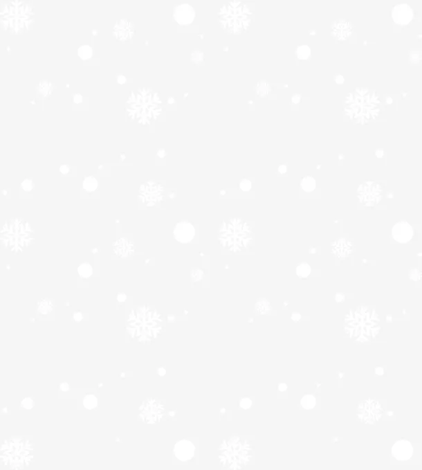 冬季密集白色雪子免抠