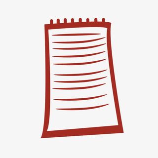 手绘线圈纸免抠