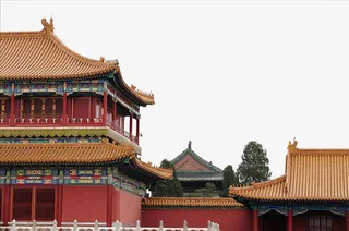 静悄悄的一个屋檐角免抠