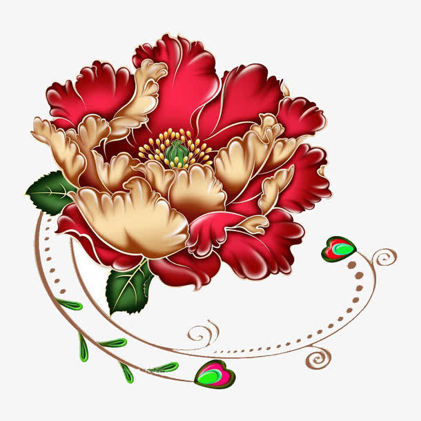 牡丹花素材图片免抠