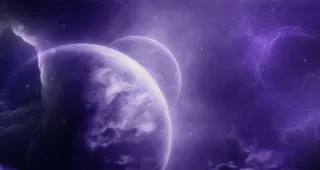 紫色宇宙背景光效背景矢量素材图片