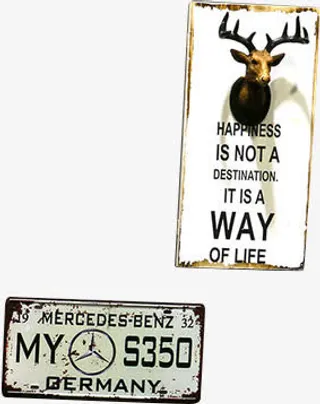 创意合成海报鹿角免抠