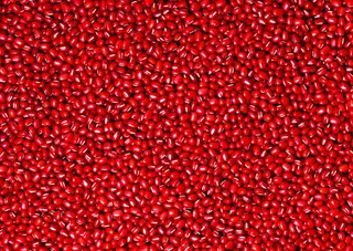 红豆海报背景七夕情人节