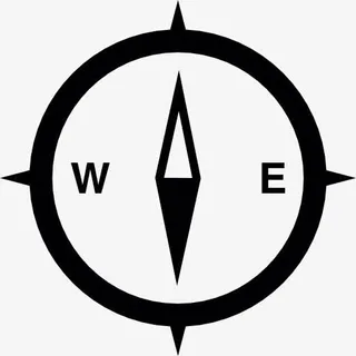 圆罗盘图标免抠