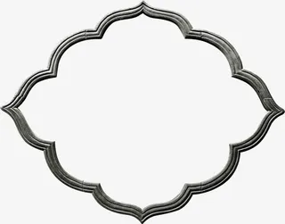 边框画框地产海报设计免抠