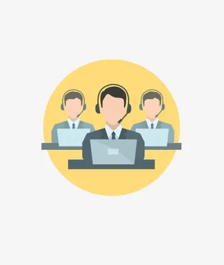 客服人员图标免抠