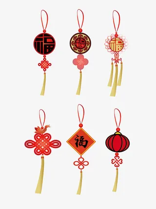 中国结大集合免抠