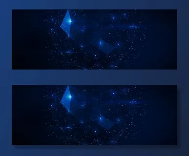 蓝色科技背景高清商务科技背景