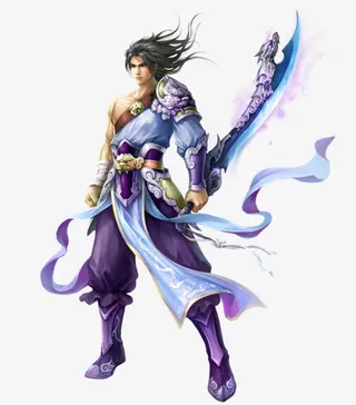古风武侠仙侠男子游戏原画免抠