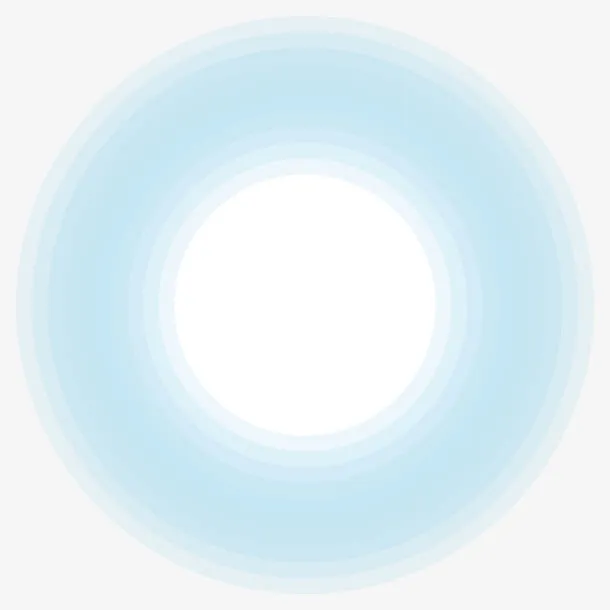 蓝色清新光圈免抠