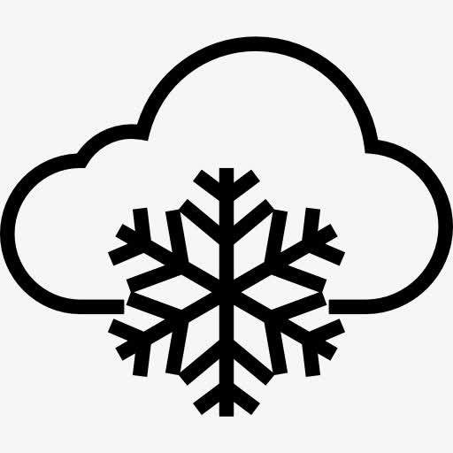 下雪图标免抠
