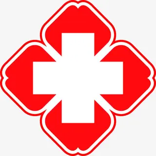 红色红十字会医院标志免抠