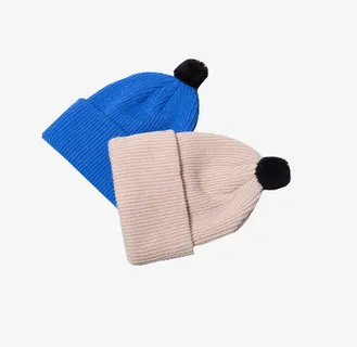 2016年新款秋冬毛线帽免抠