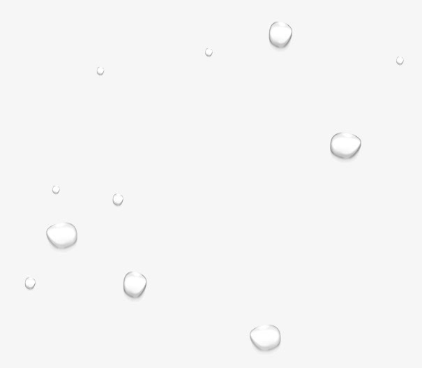 水珠免抠手绘/卡通卡通元素